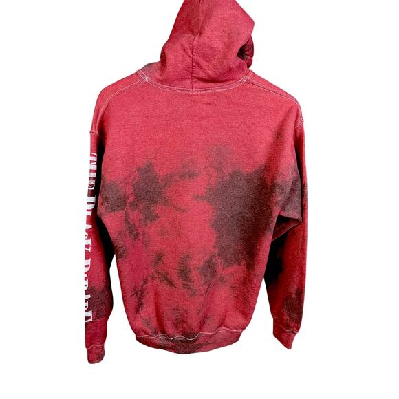 My Chemical Romance The Black Parade Red & Black Tie Dye Hoodie - Medium - Picture 4 of 5